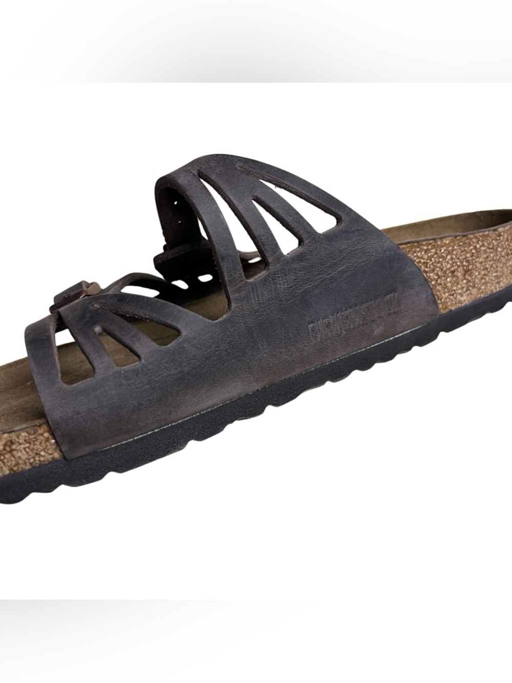 Birkenstock Women’s Sandals Granada Oiled Leather Soft Footbed Size 9 US - Picture 6 of 11